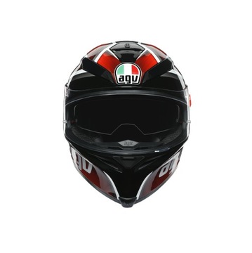 ШЛЕМ AGV K-5 S — TEMPEST RED + БЕСПЛАТНО