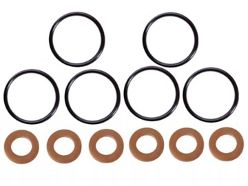 6 x ZESTAW MONTAŻOWY WTRYSKIWACZA DO BMW 3.0D E46