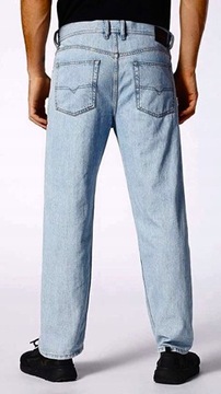 -80% DIESEL DAGH spodnie jeansy pas-96cm. 33/32