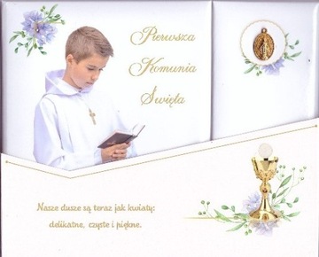 Z okazji Pierwszej Komunii Świętej . Pamiątka .