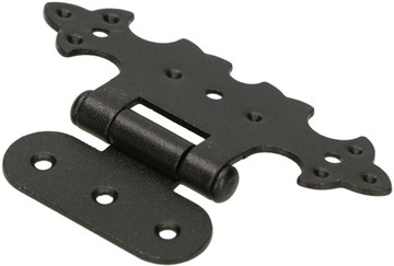 4X ДЕКОРАТИВНАЯ АСИММЕТРИЧНАЯ СТАЛЬНАЯ МЕБЕЛЬНАЯ ПЕТЛЯ В РЕТРО