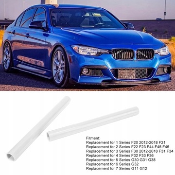 BMW F20 TRUBKY NÁDRŽE LIŠTA 2KS BÍLÝ