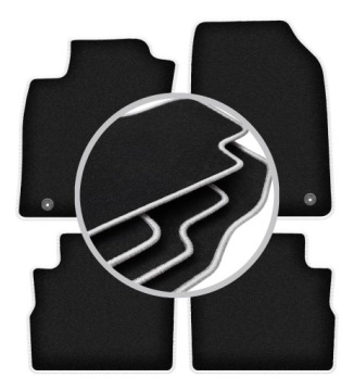 Koberce do auta stříbrné barvy pro: Opel Signum kombi 2003-2008
