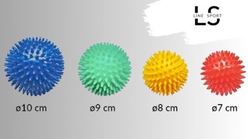 МАССАЖНЫЕ ШАРИКИ SENSORY HEDGEHOGS 4 ШТ РАССЛАБЛЯЮЩАЯ ЛИНИЯ СПОРТ