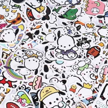 60 наклеек Sanrio Hello Kitty для детей и девочек, милый мультфильм своими руками