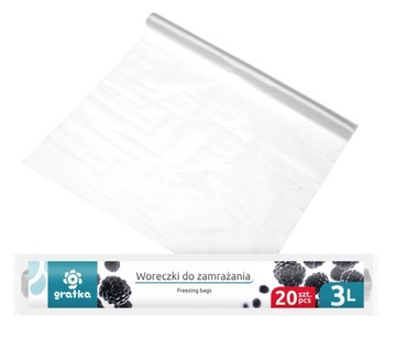 GRATKA WORECZKI DO ZAMRAŻANIA 3l 20szt 27x30cm
