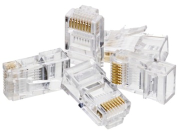 Wtyk RJ45 UTP Alantec kat.5e STANDARD (drut+linka) 10szt