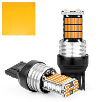W21W 45 LED 4014 7440 WY21W pomarańcz+stabilizator