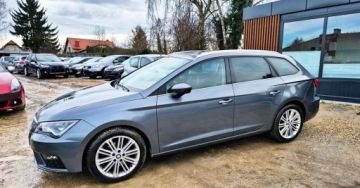 Seat Leon III ST Facelifting 1.4 EcoTSI 150KM 2018 Seat Leon BENZYNA AUTOMAT KAMERA skora alcantara 2x pdc serwis aso, zdjęcie 22