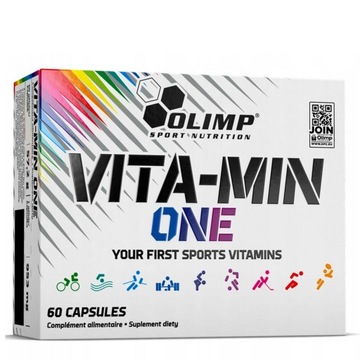OLIMP VITA-MIN ONE 60caps WITAMINY SPORT MINERAŁY