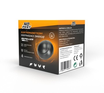 ЭЛЕКТРОМАГНИТНЫЙ ОТПУСКАТЕЛЬ КРЫС И МЫШЕЙ БЕЗ ВРЕДИТЕЛЕЙ ИННОВАЦИОННЫЙ 130М2