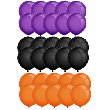 ХЭЛЛОУИН ГИРЛАНДЫ ШАРЫ ТЫКВЕННЫЕ УКРАШЕНИЯ ДЛЯ ШТОР НАБОР УКРАШЕНИЙ 60 шт.