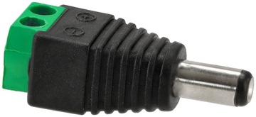 Набор разъемов постоянного тока, штекер постоянного тока 2,1 x 5,5 мм ДЛЯ светодиодов