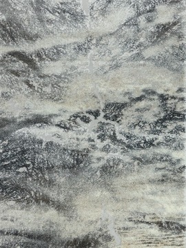 LŚNIĄCY DYWAN OLYMPOS 120x180 PRZECIERANY - SZARY - BETON