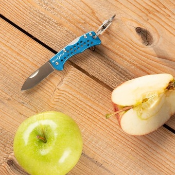 Nite Ize - Karabińczyk ze Nożykiem DoohicKey Key Chain Knife - Niebieski
