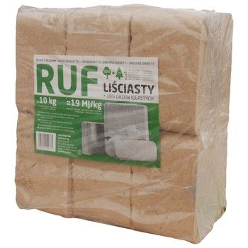 Brykiet drzewny Ruf 90% liściasty