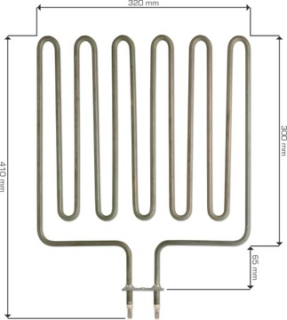 Grzałka NHN 30 do sauny Narvi NM NC VERKKO 3000 W
