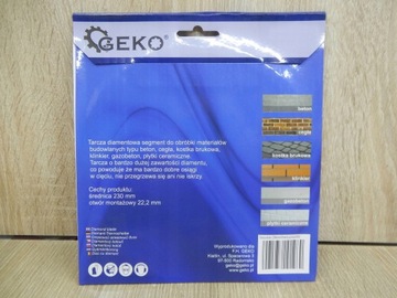 Сегментированный алмазный диск 230 мм х 22,2 мм х 10 шт.