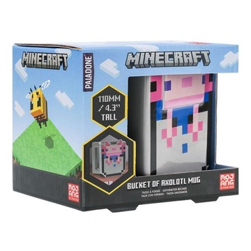 Kubek 3D Minecraft Axolotl ceramiczny Licencja Paladone