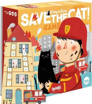 LONDJI GRA RODZINA URATUJ KOTKA SAVE THE CAT