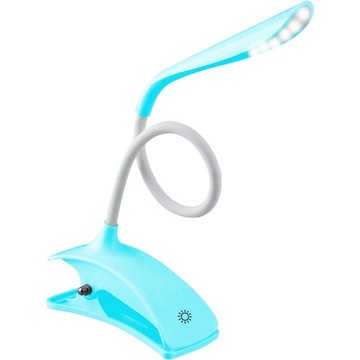 LAMPKA BIURKOWA SZKOLNA DOTYKOWA LED USB KLIPS