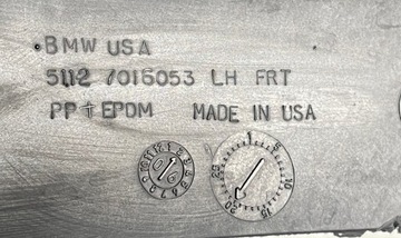 BMW Z4 E89 LEVÝ VÝZTUHA NÁRAZNÍKU PŘEDNÍ 7016053