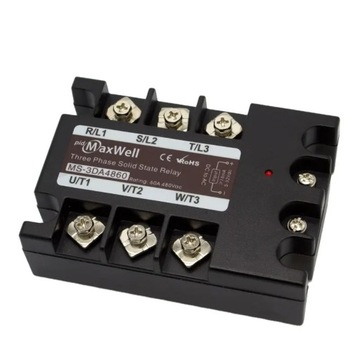 Твердотельное контакторное реле SSR 60A 3F DA