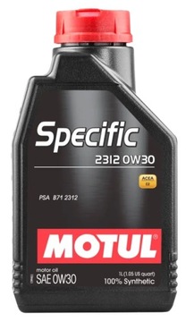 Olej Silnikowy Motul Specific 2312 0W30 1L