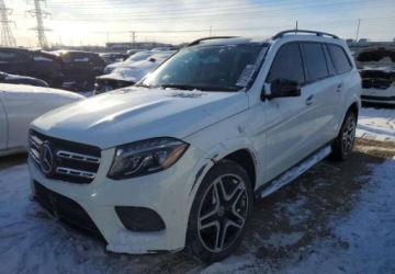 Mercedes GLS X166 Off-Tourer 4.7 500 455KM 2017 Mercedes-Benz GLS Auta z USA - Zapytaj o wiecej ofert 4.7 Benzyna 456KM