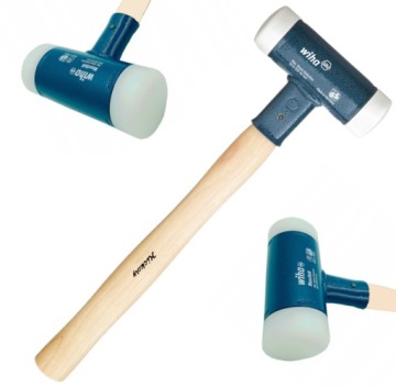 MŁOTEK Z MIĘKKIM OBUCHEM BEZODRZUTOWY 60 MM WIHA