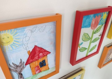 Рамка А4 для детских рисунков Художественные детские рамки для картин и фотографий.