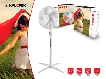 НАПОЛЬНЫЙ ВЕНТИЛЯТОР ECO 45 Вт, ТИХИЙ, МОЩНЫЙ