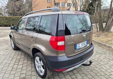 Skoda Yeti Minivan 2.0 TDI CR DPF 110KM 2012 Skoda Yeti 2.0 TDI 4x4 bez rdzy Import Wlochy NAVI HAK 2.0 Diesel 110KM, zdjęcie 6
