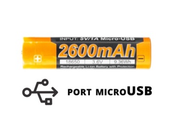 Akumulator Fenix USB ARB-L18U 2600 mAh 3,6 V 297