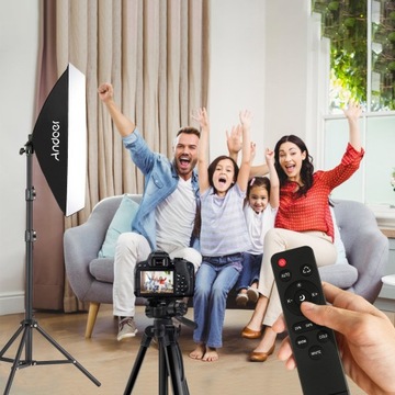 Комплект освещения для фотосъемки Andoer Studio Софтбокс