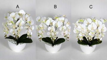 ИСКУССТВЕННАЯ ОРХИДЕЯ ЦВЕТЫ ОРХИДЕИ СИЛИКОН