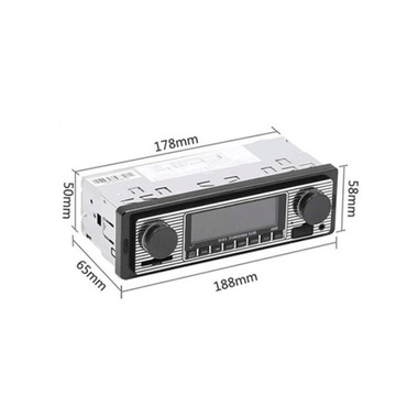 АВТОМОБИЛЬНОЕ РАДИО 1DIN SD USB BLUETOOTH МИКРОФОН