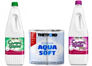 ZESTAW PŁYNÓW DO TOALET TURYSTYCZNYCH THETFORD + P