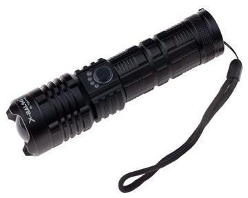 X-BALOG LATARKA TURYSTYCZNA XHP160 26650 USB ZOOM MOCNA 6000 lumenów L092B