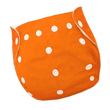 Detské látkové plienky Vodotesné plienkové nohavice oranžové