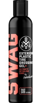 SWAG EXTERIOR PLASTIC TIRE DRESSING GEL CZERNIDŁO DO OPON PLASTIKÓW GUMY