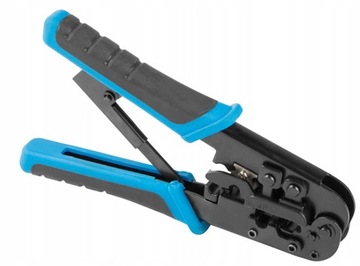 Zaciskarka ZACISKACZ wtyków RJ45 LAN 3w1 Lanberg