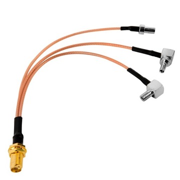 ВНЕШНЯЯ АНТЕННА ДЛЯ ДВОЙНОГО ИНТЕРНЕТ-МАРШРУТИЗАТОРА 3G 4G 5G LTE ZTE HUAWEI 10 м