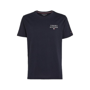 TOMMY HILFIGER KOSZULKA MĘSKA T-SHIRT GRANAT r.L