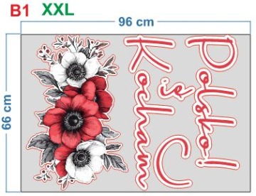 Kocham Cię Polsko!- украшение школьной газеты XXL