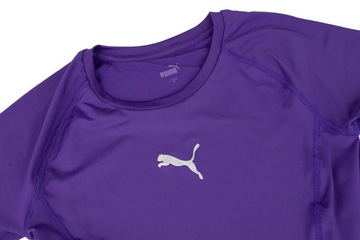 Koszulka męska Puma LIGA Baselayer LS fioletowa XL