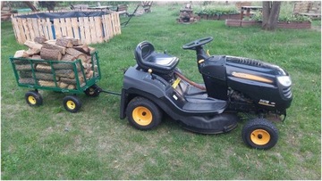 Садовая транспортная тележка, большой прицеп, XXL, 220л + БЕСПЛАТНО, высота 105см