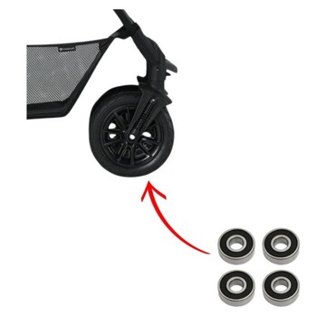 Łożyska do kółek przednich w wózku Kindercraft XMoov - 4szt (698)
