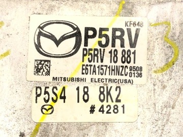 JEDNOTKA MOTORU MAZDA 2 DL P5RV18881 1.5 115KM ŘÍZENÍ MODUL