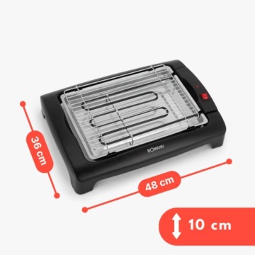 МОЩНЫЙ ЭЛЕКТРИЧЕСКИЙ СТОЛ-БАЛКОН-ГРИЛЬ Bomann B